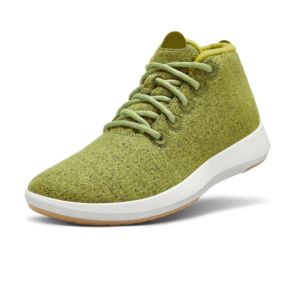 Allbirds Wool Runner up Mizzle Hazy Lime Green Sneakers